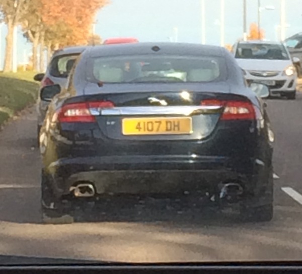 AIBU to think this personalised number plate is twattish ?