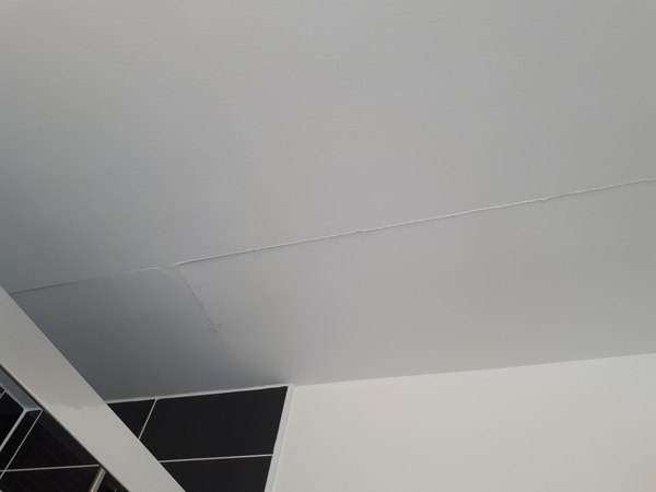 Advice on 'cracks in ceiling