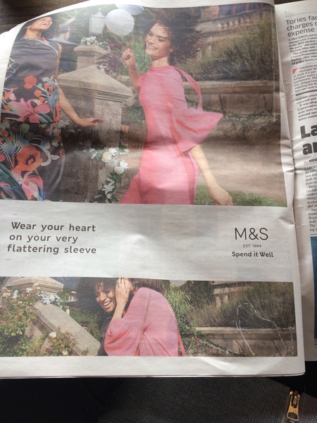 that awful pink m&s dress...