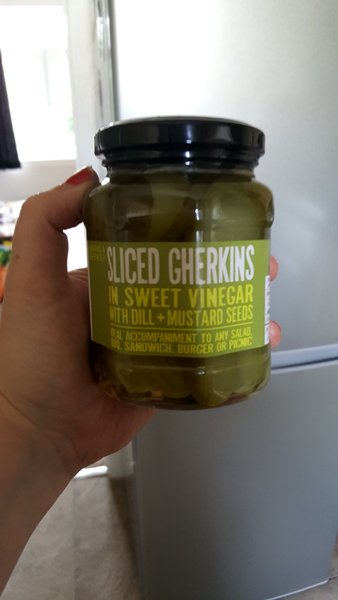 AIBU to ask the woman next to me for her gherkin?