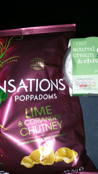 To eat a whole bag of crisps