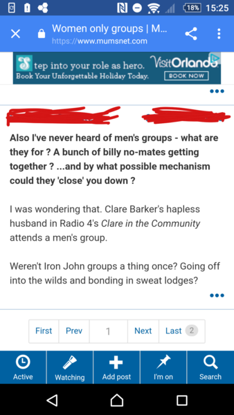 Men bashing