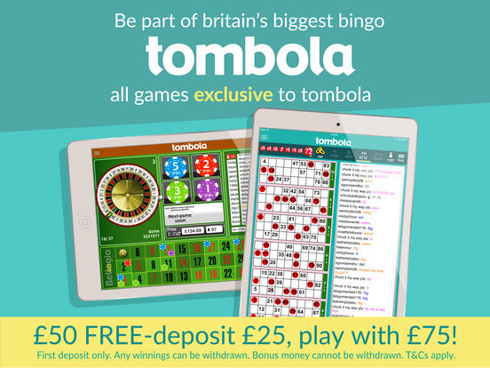 Tombola Bingo £5 free for new players