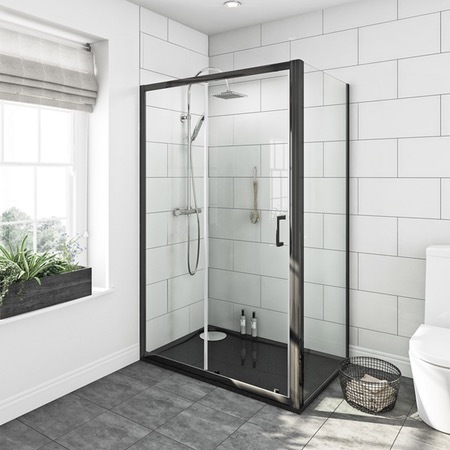 Walk in shower - what colour tray?