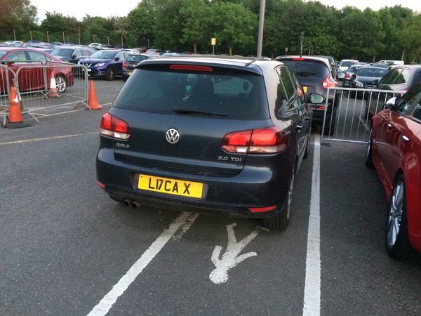 AIBU to think this personalised number plate is twattish ?