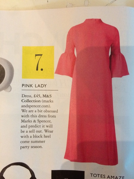 that awful pink m&s dress...