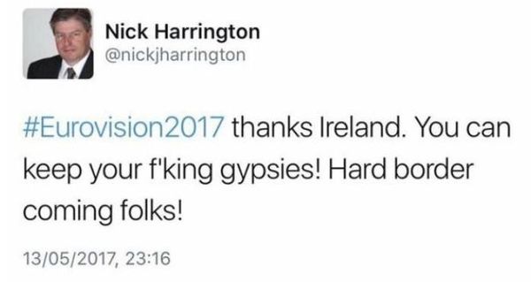 Conservative Party councillor racist tweet