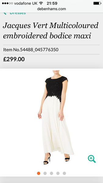 Help - need stunning black tie dress urgently!