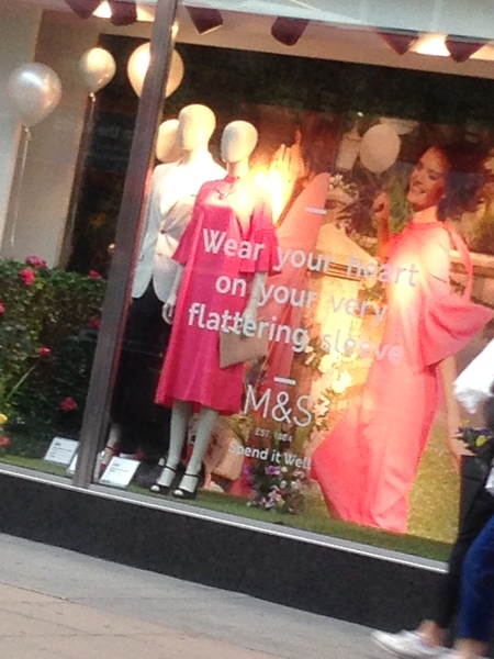 that awful pink m&s dress...