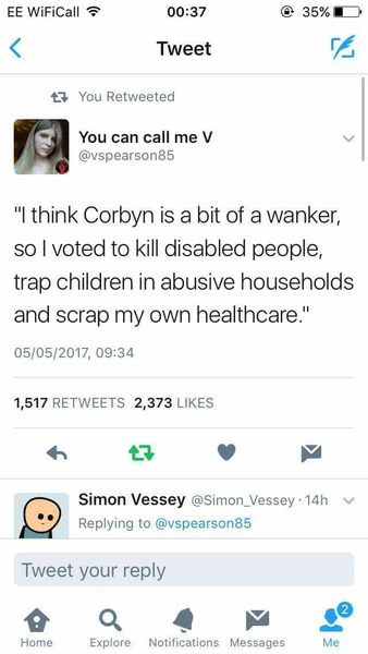 To spoil my ballot?