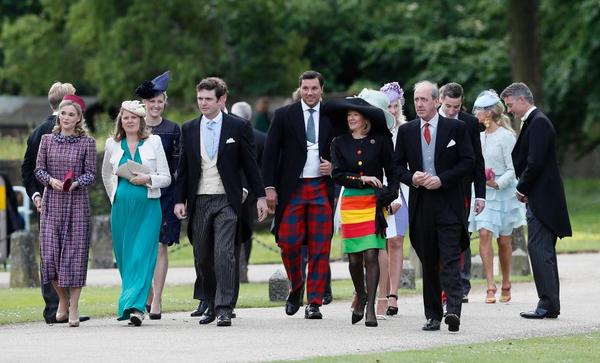 That you don't ask guests to change their wedding outfit?