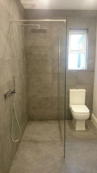 Anyone have a wet room style shower?