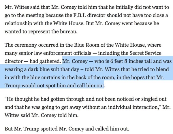 This thread is about Trump. You didn't hear it from me. Trump cont