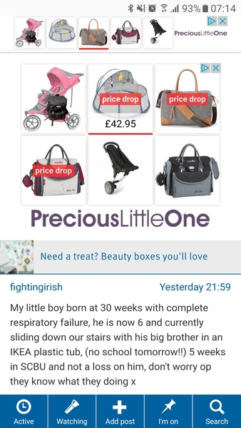 For the love of the wee man please do something about the ads