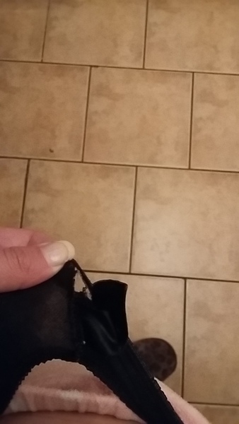 To want to know how to put knickers on properly?