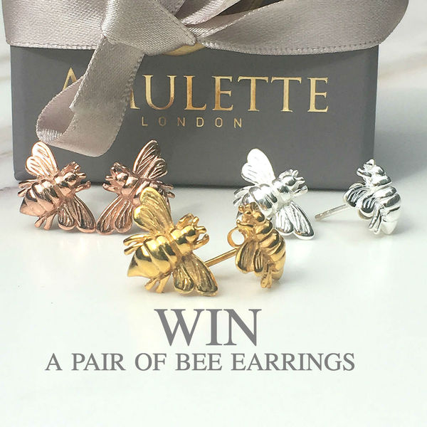 Win designer Bumblebee earrings worth £100!