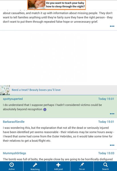 For the love of the wee man please do something about the ads