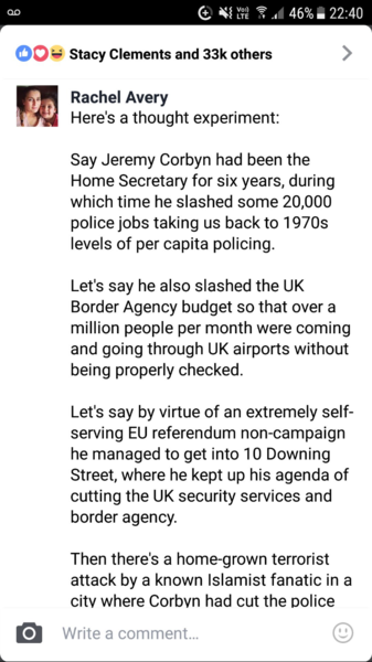 To feel the faint stirrings of hope of a Labour victory?