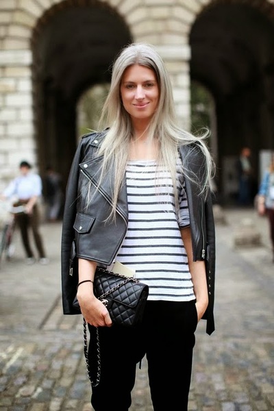Women who let their hair go grey