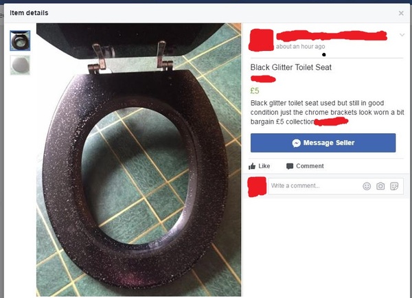 Facebook selling shite