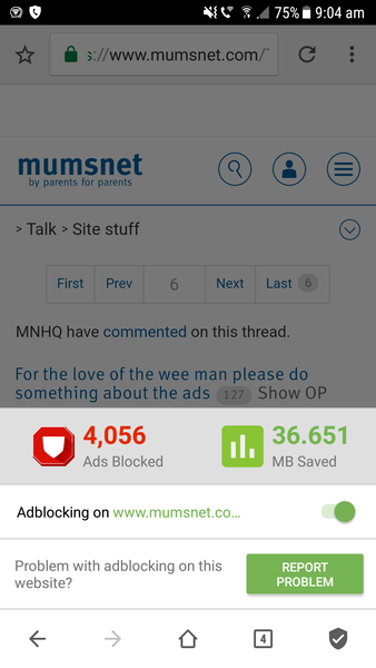 For the love of the wee man please do something about the ads