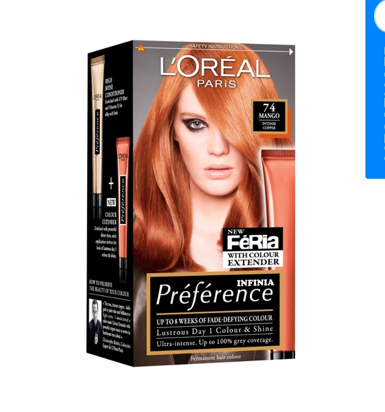 Red hair dye