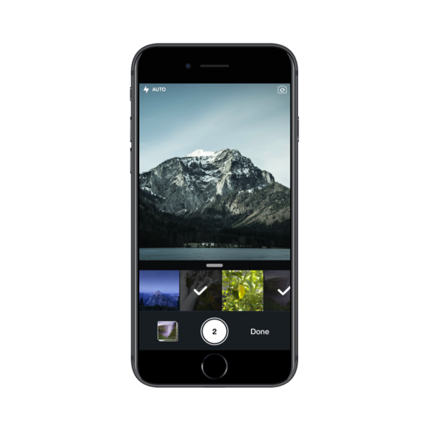 Talk iOS app: new image gallery + uploading