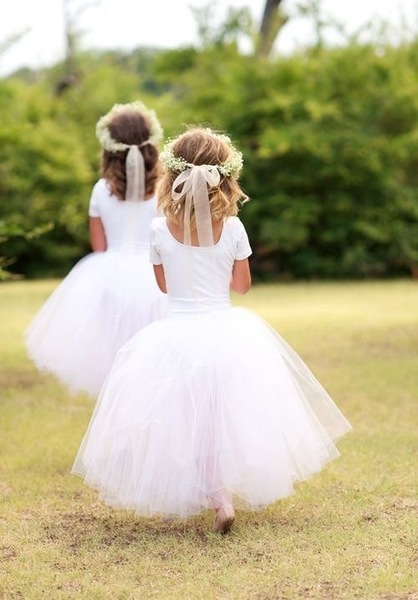 Tutu dress for a flower girl?