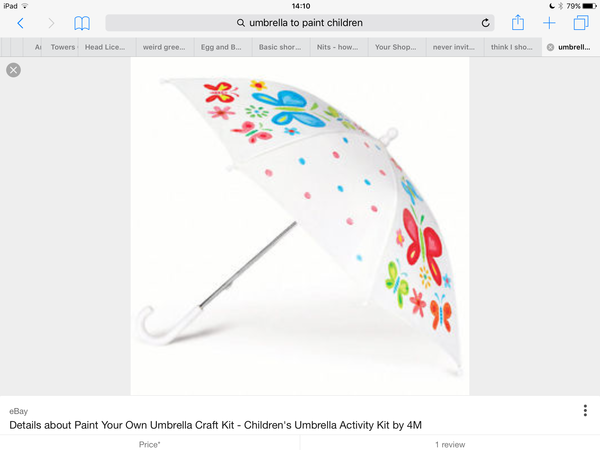 To think I shouldn't have to replace my colleague's umbrella?