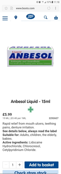 Long lasting mouth ulcer thing