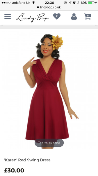 This dress is not for me is it?
