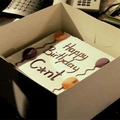to be fed up of this aggressive baking