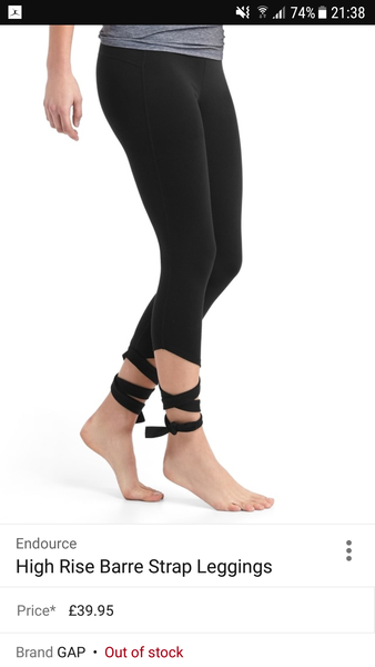 Barre/ballet leggings