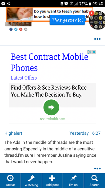 For the love of the wee man please do something about the ads