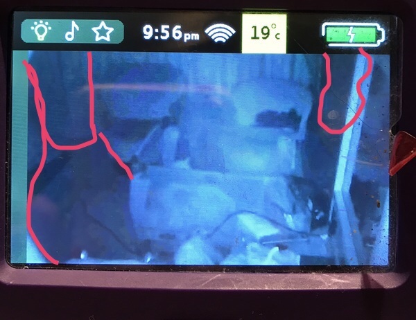 Is it just me who sees a figure in the baby monitor? DH can't see it
