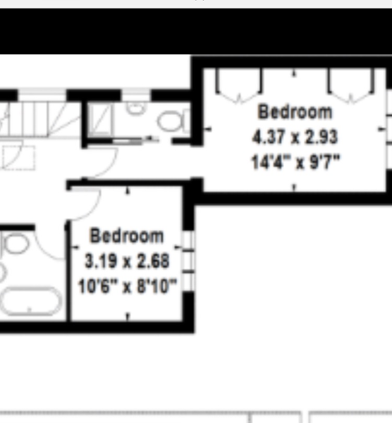 tell me what's wrong with having to walk through en-suite to get to brdrokm