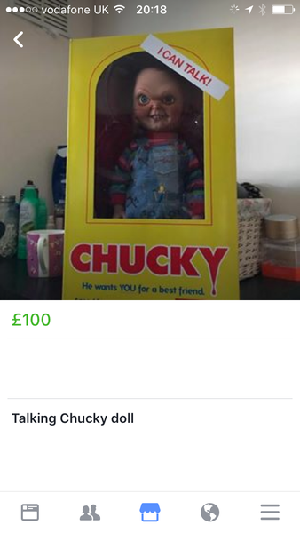 To start another 'ugly shit for sale' thread?