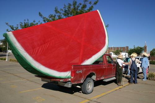 ....about the giant strawberry?!