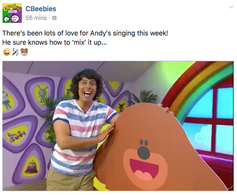 The CBeebies Crushing Continues, er, Continuing...