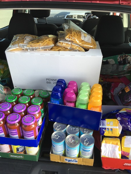 ...to thank everyone who donates to Food Banks?