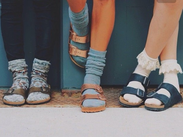 Socks and sandals???