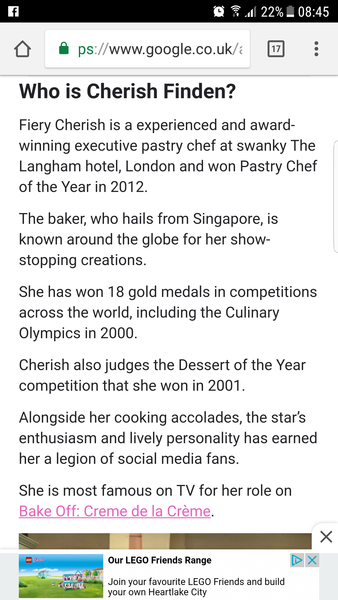Bake off Creme De La Creme