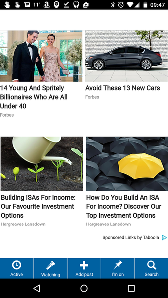 Click bait ads - really?!