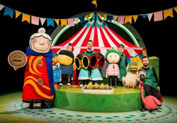Win a family ticket to Sarah & Duck's Big Top Birthday, at Nottingham Playhouse