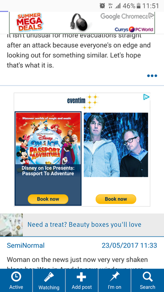 For the love of the wee man please do something about the ads