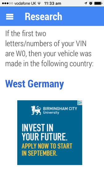 WIBU to replace my car after six weeks?
