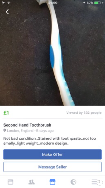 To start another 'ugly shit for sale' thread?