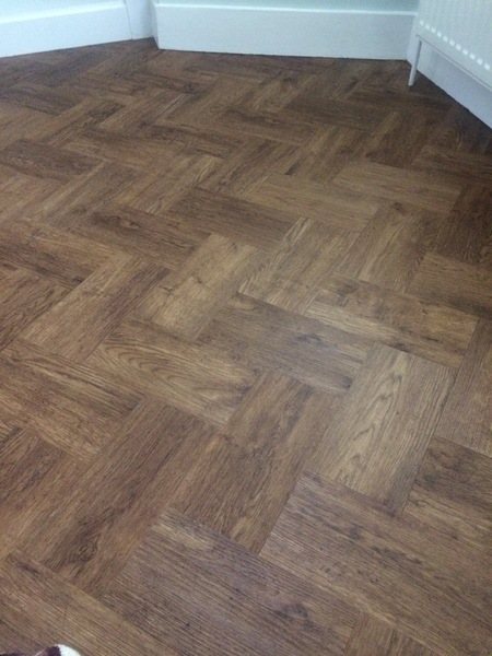 Luxury vinyl flooring