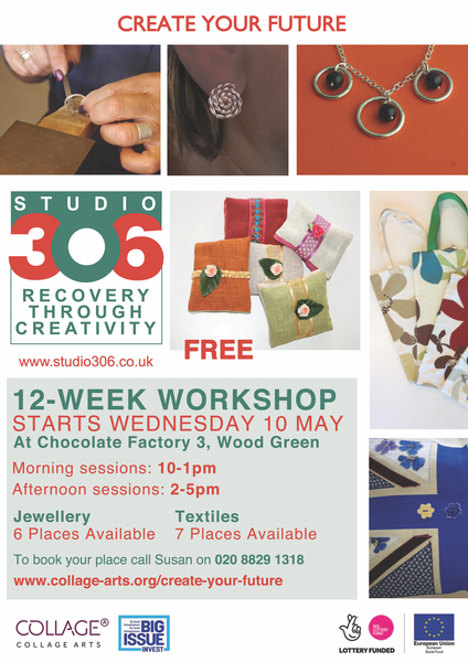 Free Textiles and Jewellery Workshops