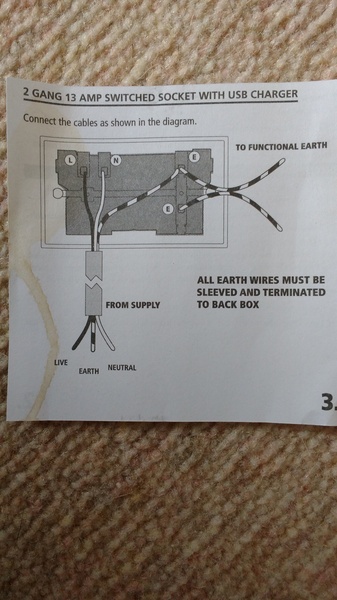Changing a plug socket - no functional earth